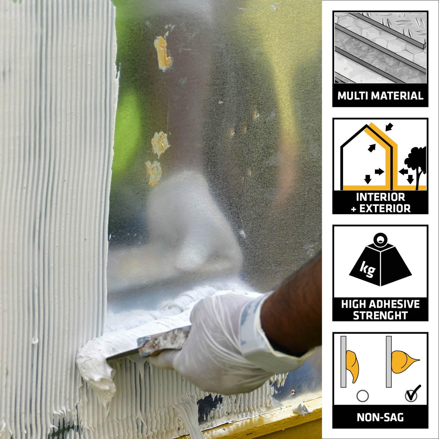 SikaCeram®-428 Super Bond T – High-Performance Elastomeric Polyurethane Adhesive