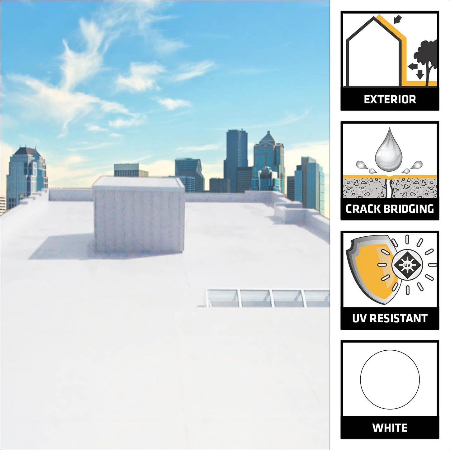 Sikalastic®-510 CoolCoat IN – High-Performance Cool Roof Coating